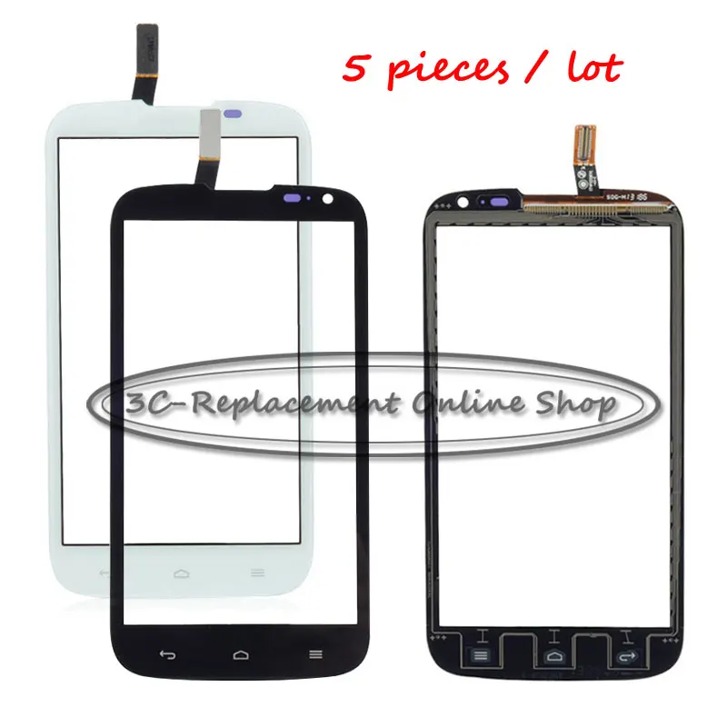 

5PCS High quality Black / White Touch Screen Digitizer For Huawei Ascend G610 C8815 G610S G610c digitizer touch screen display