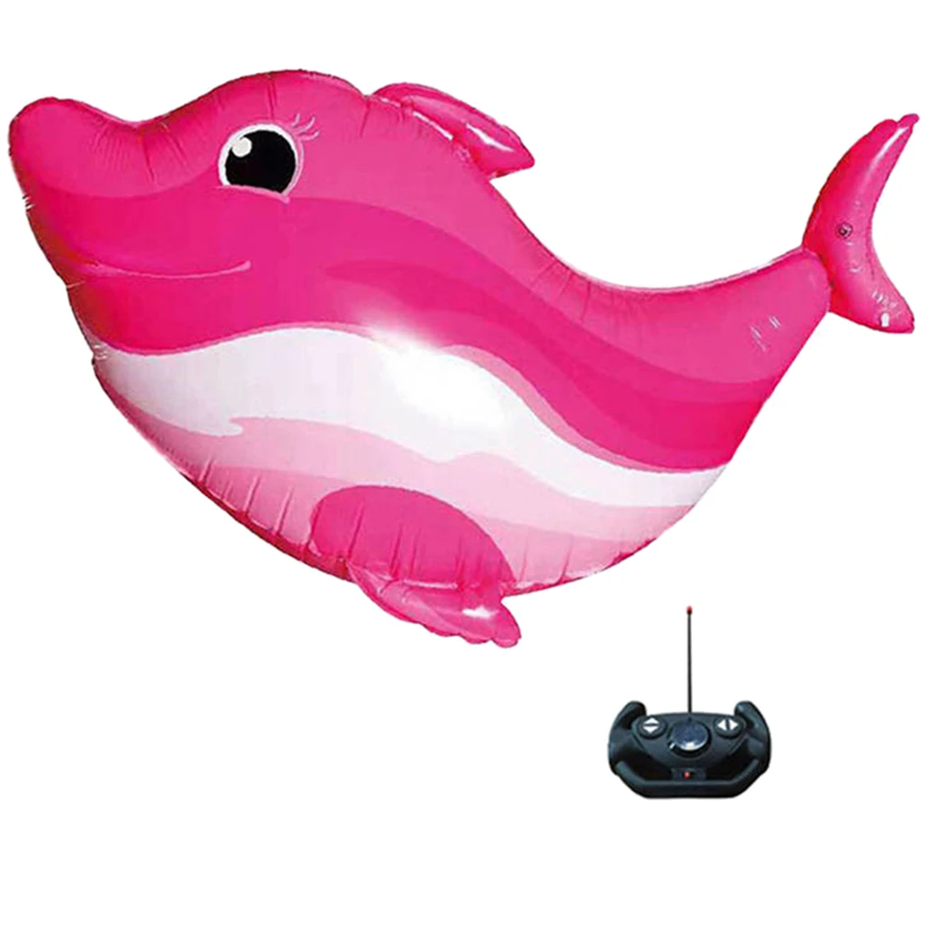 Infrared RC InflatableRemote Controlled Flying Dolphin/Fish Ballon Kids Children Toy Party Favors Birthday Gifts