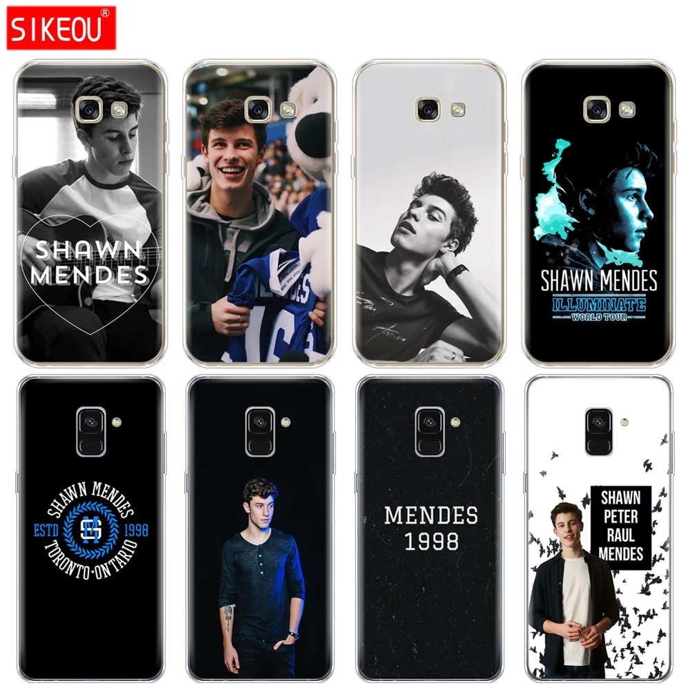Силиконовый чехол для телефона Samsung Galaxy A8 2018 A3 A310 A5 A510 A7 2016 2017 Shawn Mendes Magcon
