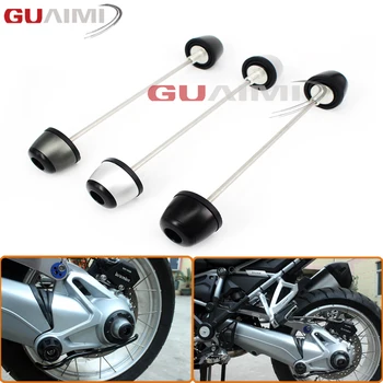 

For BMW R1200GS LC 13-17/ R1200GS LC Adventure 14-17 Motorcycle Front Metal Axle Fork Wheel Protector Crash Sliders Cap Pad