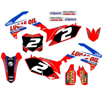 

CRF450R 2005-2020 Customized Gloss Team GRAPHICS DECAL STICKER for Honda CRF250R 2004-2020 crf250 crf450