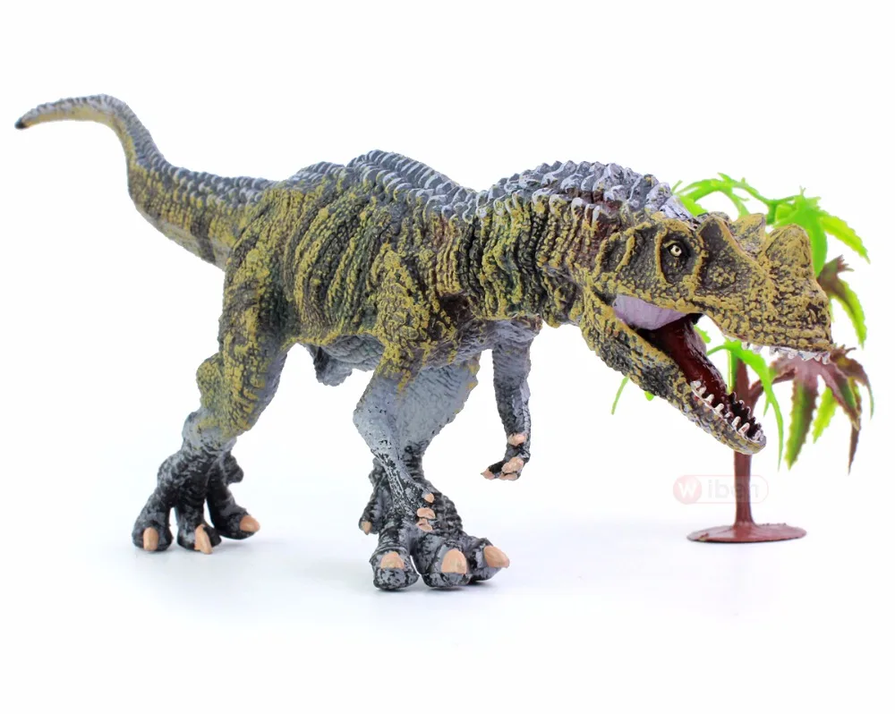 Wiben Юрского периода Ceratosaurus динозавр игрушки Фигурки Животных Модель Коллекция высокого моделирования Рождественский подарок для детей