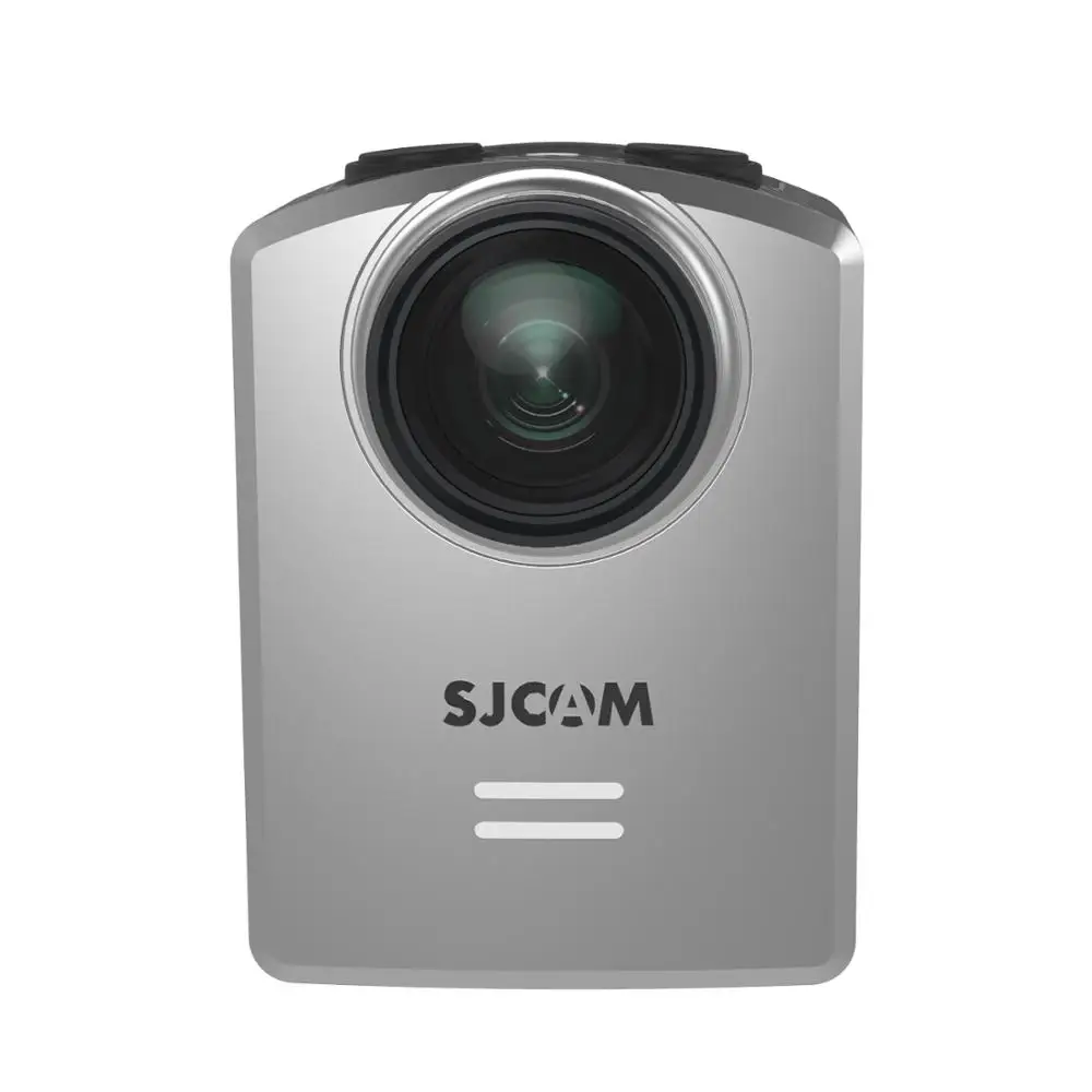 SJCAM M20 воздушная Экшн-камера водонепроницаемая Спортивная DV 1080P 30fps NTK96658 12MP 170 градусов широкоугольный объектив Мини видеокамера для шлема - Цвет: Серебристый