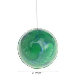 6 шт. забавные маленькие Мячи попрыгуны с эластичной веревки кольцо не быть потерянным эластичный резиновый мяч Детская игрушка в подарок