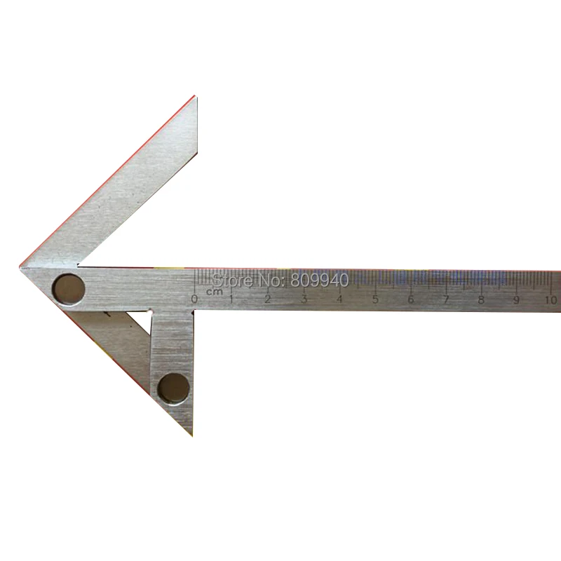 200*130mm Center Finding Gauge Carbon Steel Center Marking Gauge