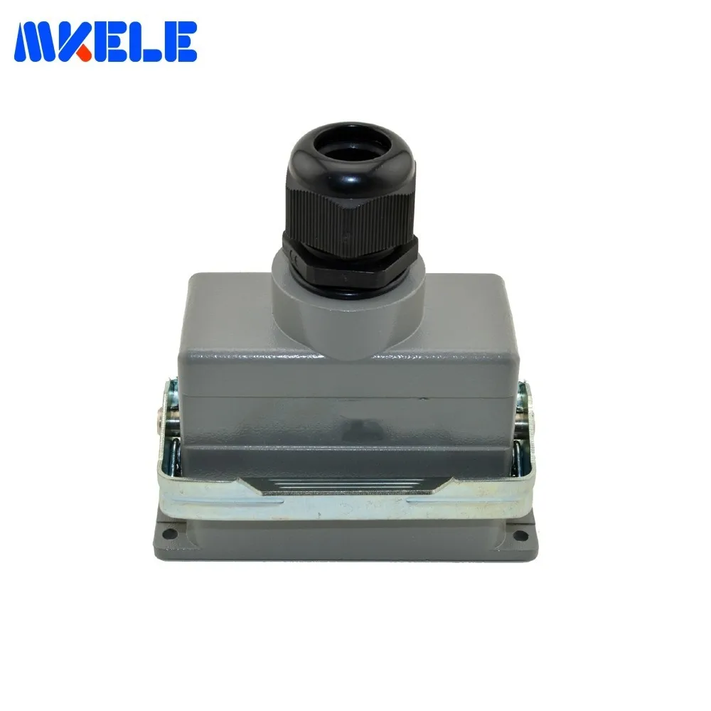 

Heavy Duty Electrical Connectors Hhigh Protection Grade Strong Square Tube Rail Signals System Control MK-HE-016-2 From Makerele