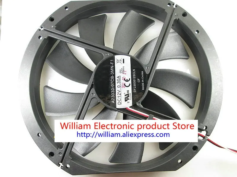 

Original A23030-07CB-3MN-F1 DF2303012SWLN 12V 0.30A Computer cooling fan