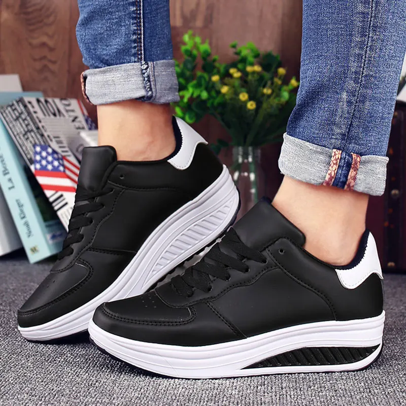 summer wedge sneakers