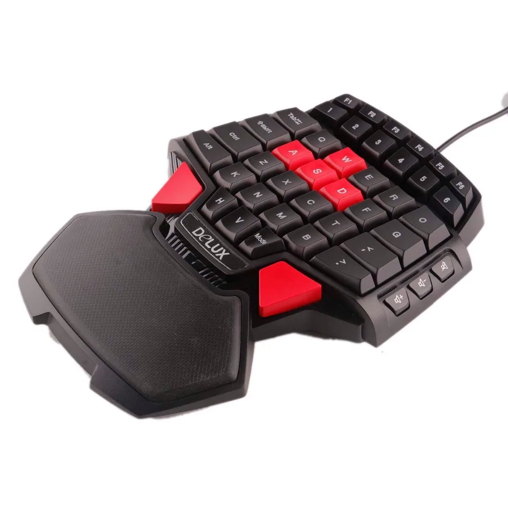 

Gaming Keyboard T9U Mechanical One-Handed Keyboard For PUGB Mobile Game Left Hand Small Keyboard