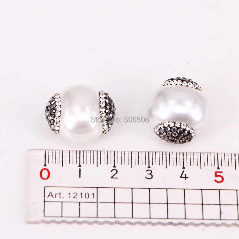 10 PCS ZYZ294-9116 Natureza Branco Pérola Shell