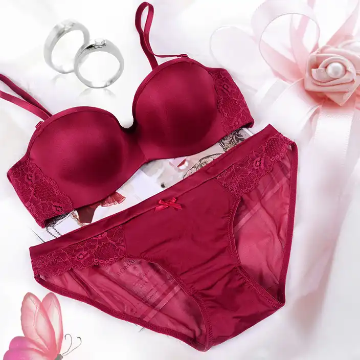 wedding bra panty set