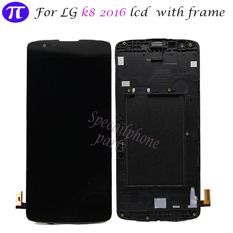 5 0 ''ЖК-дисплей для LG K8 2016 ЖК-дисплей сенсорный экран дигитайзер с рамкой lg K350N