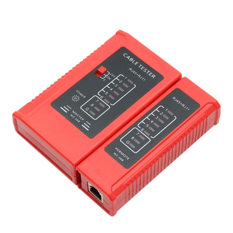 Сеть Rj45 тестовый er инструмент Провод RJ11 Rj12 8p 6p телефонный кабель 8p8c 6p4c Ethernet основной дистанционный последовательный тест