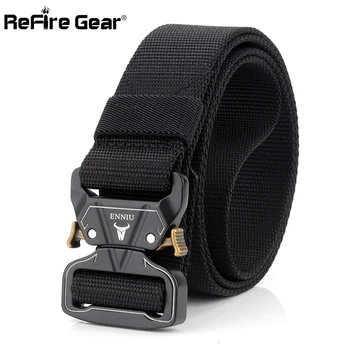 ReFire Gear Military Tactical Belt Men SWAT Heavy Duty Army Combat Belts Quick Release Metal Buckle Durable Nylon Web Waist Belt
ReFire Gear Military Tactical Belt Men SWAT Heavy Duty Army Combat Belts Quick Release Metal Buckle Durable Nylon Web Waist Belt