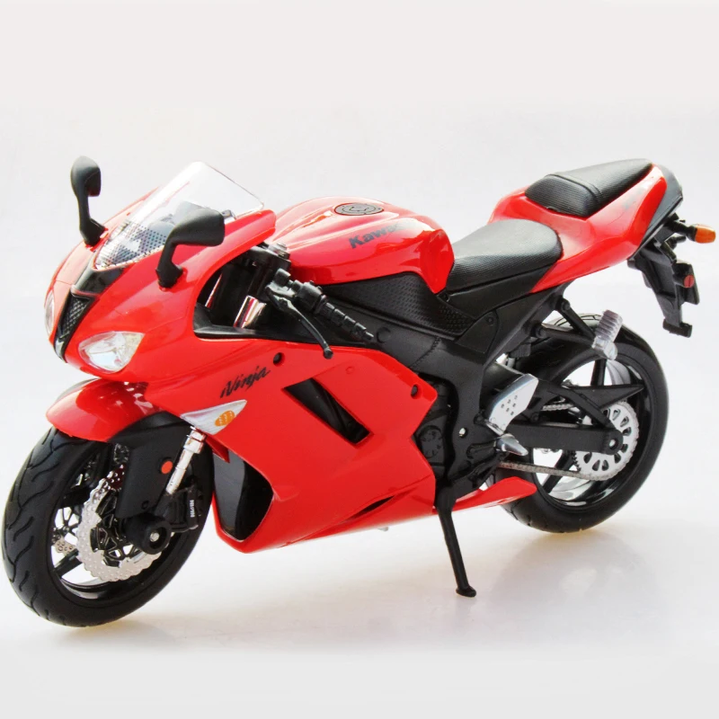 

KWSK Ninja ZX-6R Red motorcycle model 1:12 scale models Alloy motorcycle racing model motorcycle model Toys Gift Toy motorcycle