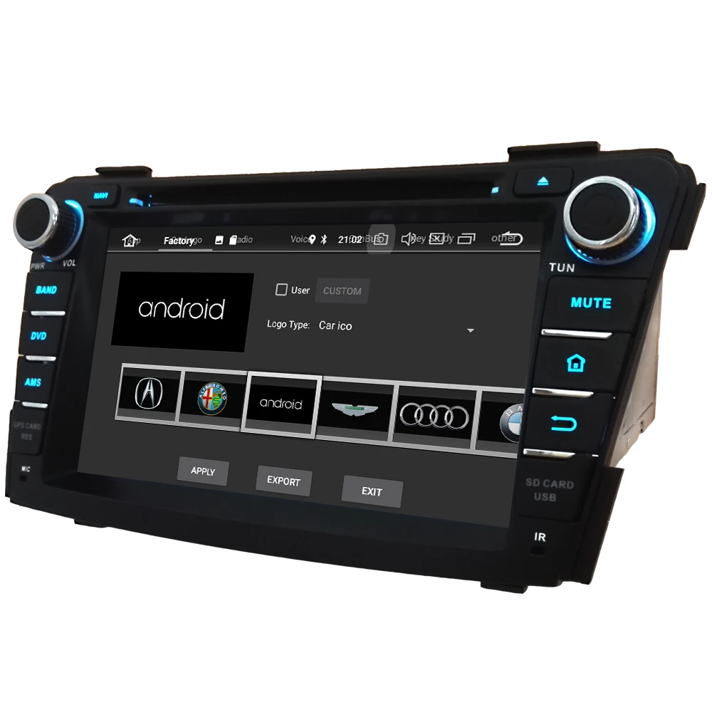 Top KLYDE 4GB RAM Octa Core 32GB ROM Android 8.0 7.1 4G WIFI DAB RDS Car DVD Multimedia Player Radio For Hyundai I40 2011-2015 2016 2
