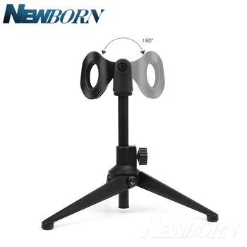 

Professional Adjustable Desktop Handheld Table Tripod Microphone MIC Stand Holder For KTV Karaoke Meeting Desk Tripod