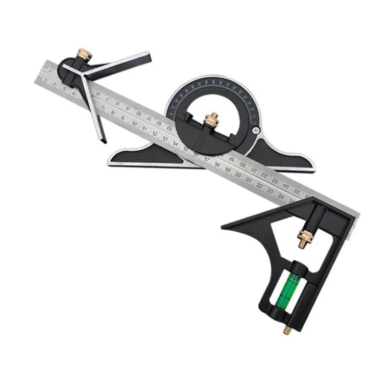 300mm Professional Carpenter Tool Combination Square Ruler Stainless