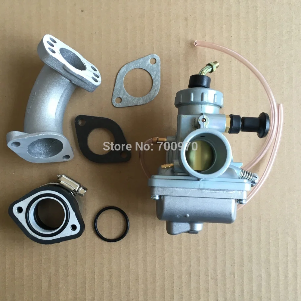 Carburetor W/ Intake Boot Kit For Kawasaki KLX110 Su2uk1 DRZ110 Big