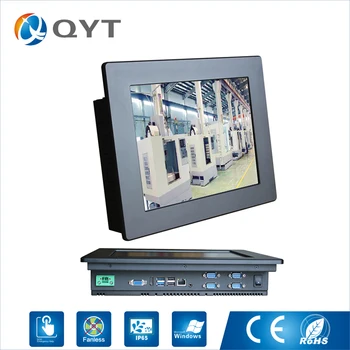 

Factory Direct Wholesale Produced 12" Touch Screen Panel Pc All In One Intel j1900 2.0GHz RJ45 USB 4*RS232 800*600