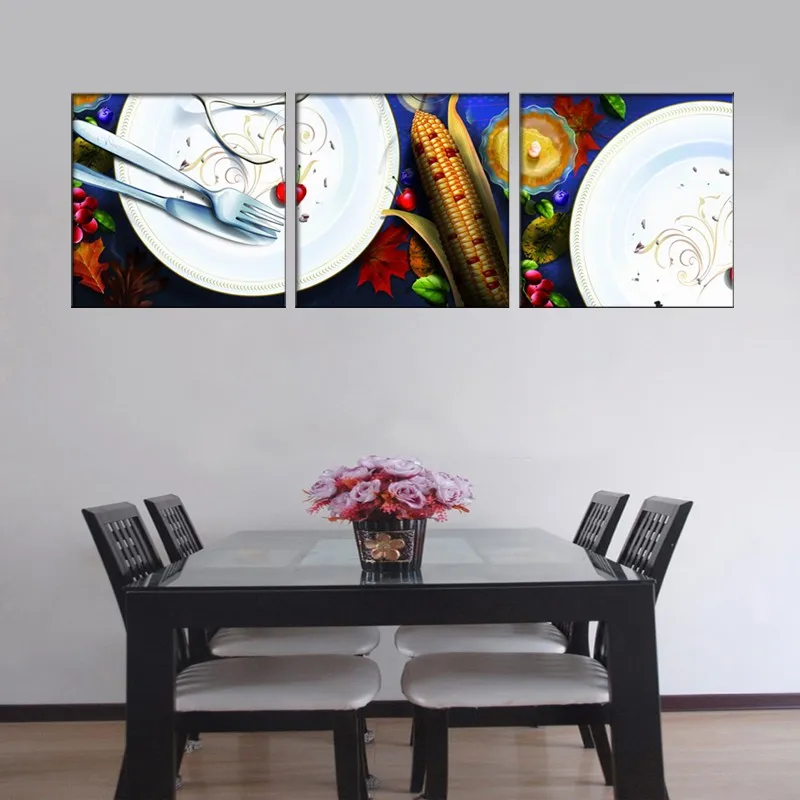 Utensils Realistic Still Life Canvas Printing2