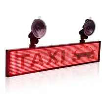 P5mm 5 V Wif светодиодные вывески для помещений панели, 12 v Автомобильная прокрутка доска объявлений Красный SMD дисплей экран Поддержка iOS Телефон вход+ 2 присоски