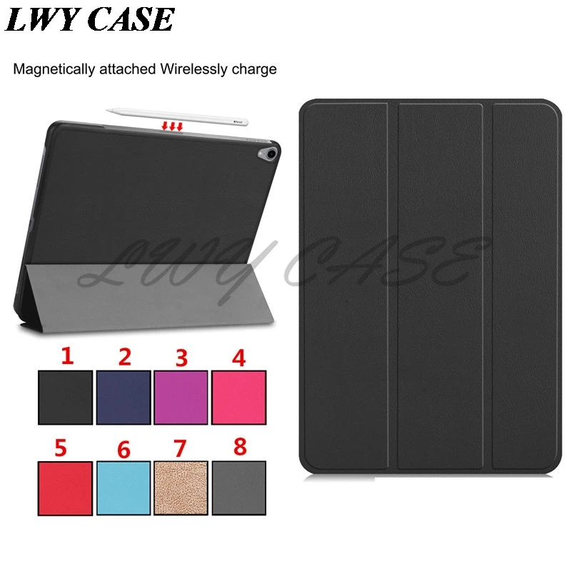 

For Apple iPad Pro 12.9 (2018) Luxury Ultra Slim Magnetic Smart Flip Leather Case Auto wake up sleep Tablet Cover