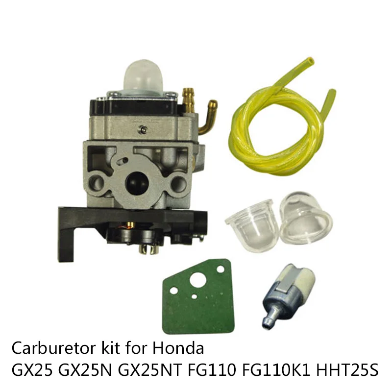 

Carburetor Carb Kit Replacement for Honda GX25 GX25N GX25NT FG110 FG110K1 HHT25S