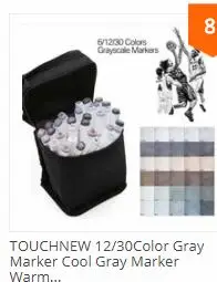 Caneta para Pintura de Rocha-ponto Marcadores de Tinta de Cor Metálica para Pintura Marcadores Metálicos Médio Cerâmica Vidro 10 Cores 7 Material escolar e de escritório