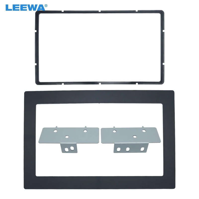 

LEEWA Car Radio Audio Fascia Frame For Buick GL8/ Regal 2004 Stereo 2Din Dashboard Panel Trim Mount Kit Plate Frame #CA1772
