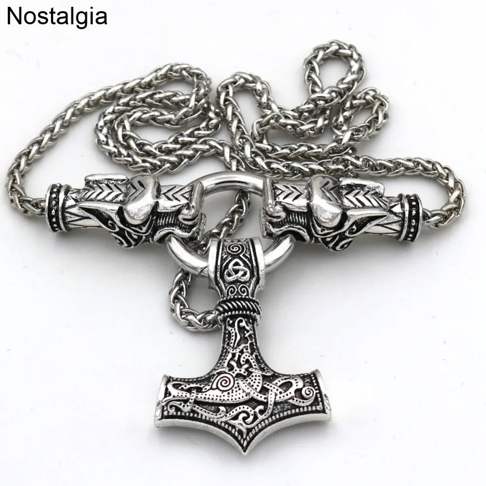 Ностальгия Odin Thor Hammer троица Ворон топор Перун славянский Коловрат Wicca древо жизни
