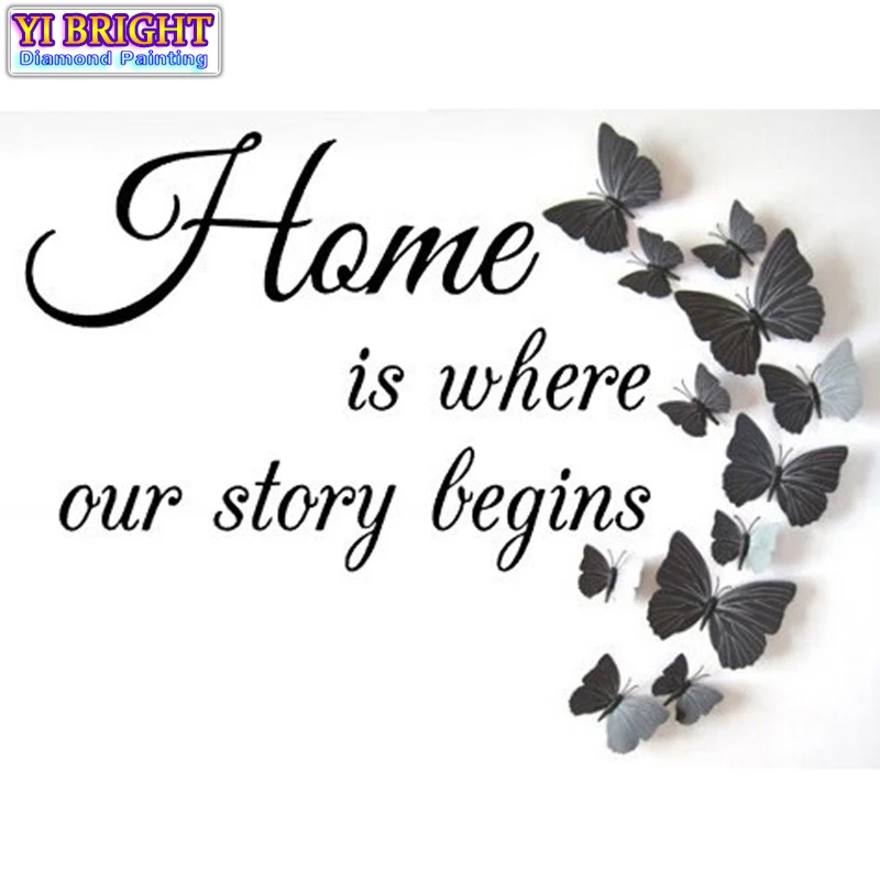 

5D Diy diamond painting cross stitch "Letter Home Story" Full Round Diamond embroidery Needlework Rhinestone Mosaic Crafts 1128