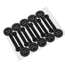 100 шт Ручная работа длинные герметизирующие пасты наклейки Подарочная Упаковка клейкая этикетка