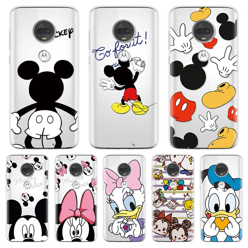 

Cute Clear TPU Print Cases for Motorola Moto E4 E5 Z3 Z Z2 G4 G6 Go G5S G7 Power Play Plus One Case Cover Coque Fundas silicone