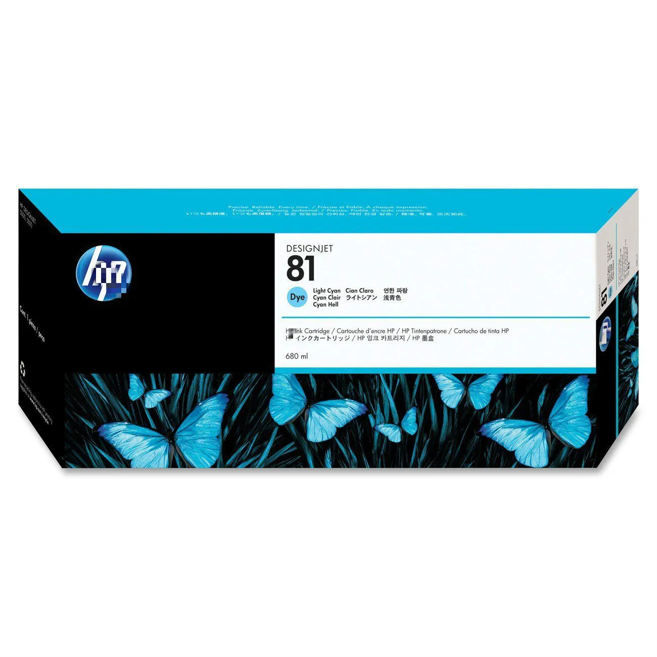 

Original Ink Cartridge for HP 81 C4934A DesignJet 5000 series, 680ml, Light Cyan