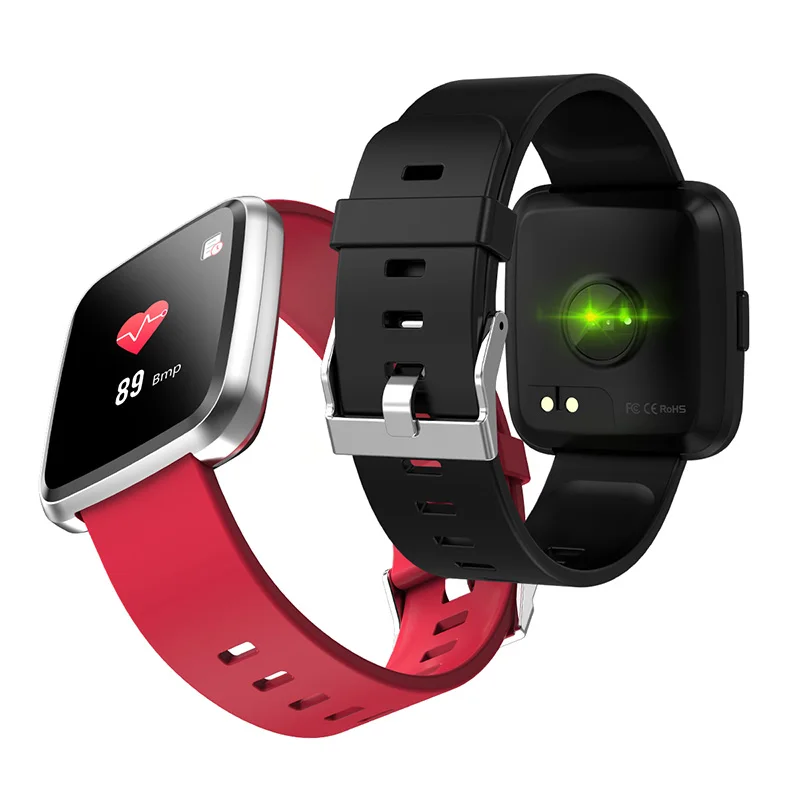 Y7P Smart Watch Men Heart Rate Monitor Blood Pressure Sport Fitness Tracker Smart Bracelet waterproof IP67 Smart band for phone
