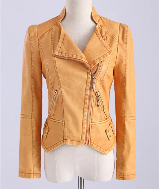 Compare Prices on Ladies Blue Leather Jacket- Online