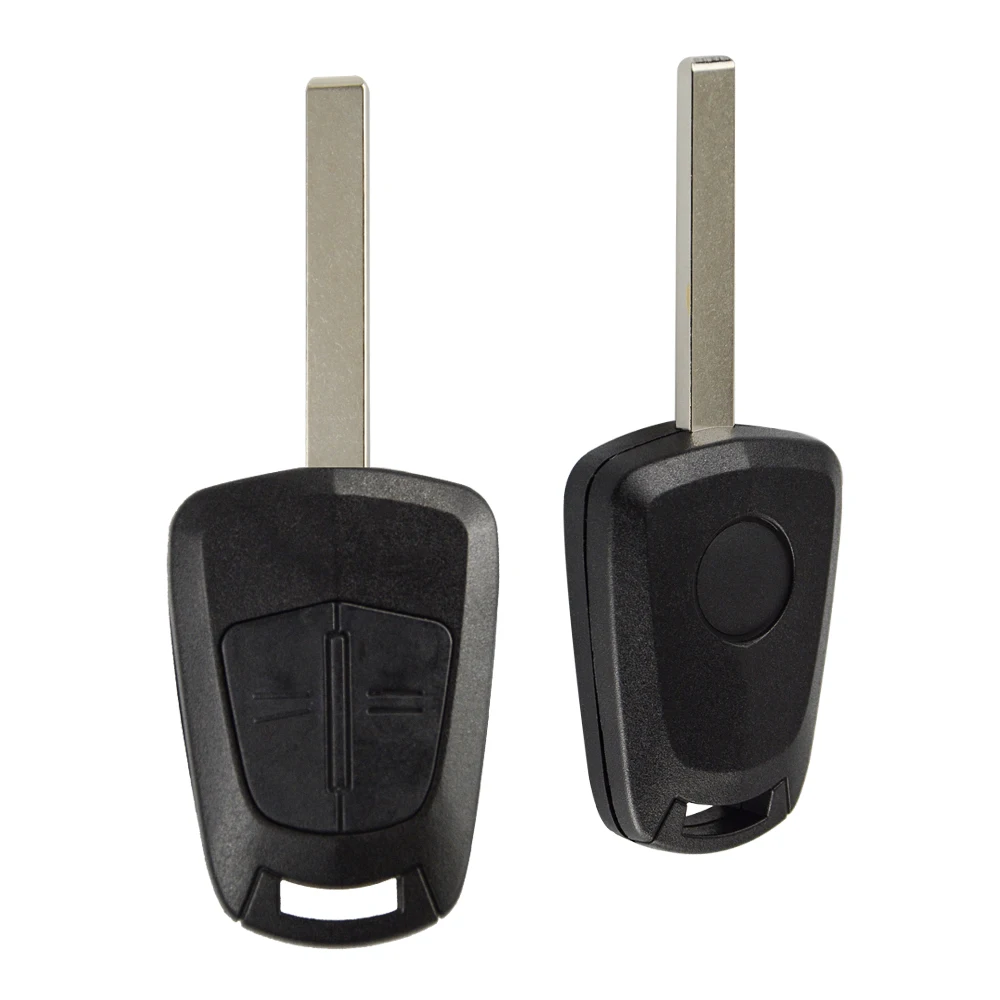 OkeyTech 2 кнопки чехол для дистанционного ключа от машины оболочка брелок для Vauxhall Opel Corsa Agila Meriva Uncut Blade замена пустой брелок для ключей крышка