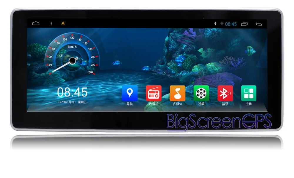 Android 6.0 RAM 2GB Tesla Style The Largest Screen Car GPS Navigation