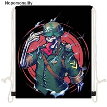 Nopersonality унисекс череп солдат рюкзак ранец для путешествий для мужчин женщин крутой студенческий девушки школьные рюкзаки для мальчиков Mochila