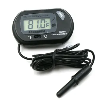 

1PCS Hot Aquarium Fish Tank Reptile Sucker Dive Pet Box Thermometer Hygrometer Dual Use