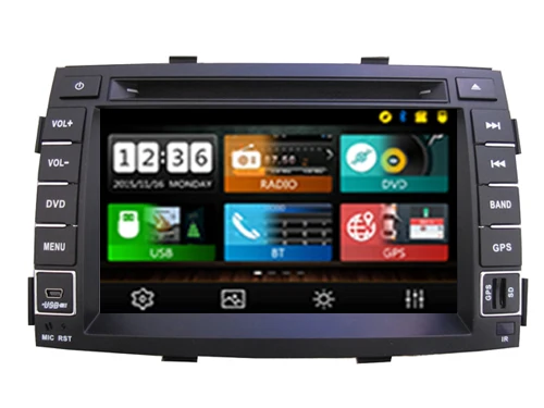 

Wince 6.0 CAR DVD PLAYER Sunplus 8288T solution FOR KIA sorento 2011 Autoradio stereo multimedia player bluetooth gps