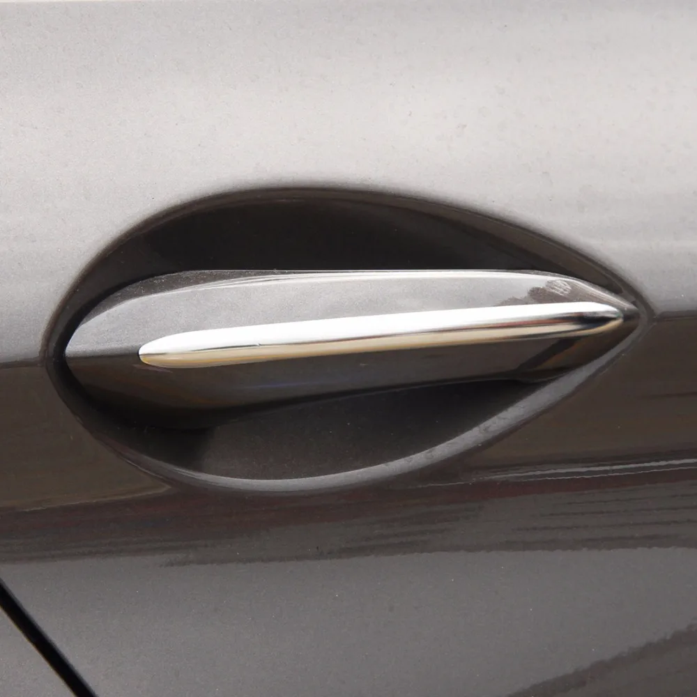 DWCX Высокое качество автомобиль укладка 4 шт нержавеющая стальная наружная дверь литая ручка Накладка подходит для BMW 5 серии F10 F18