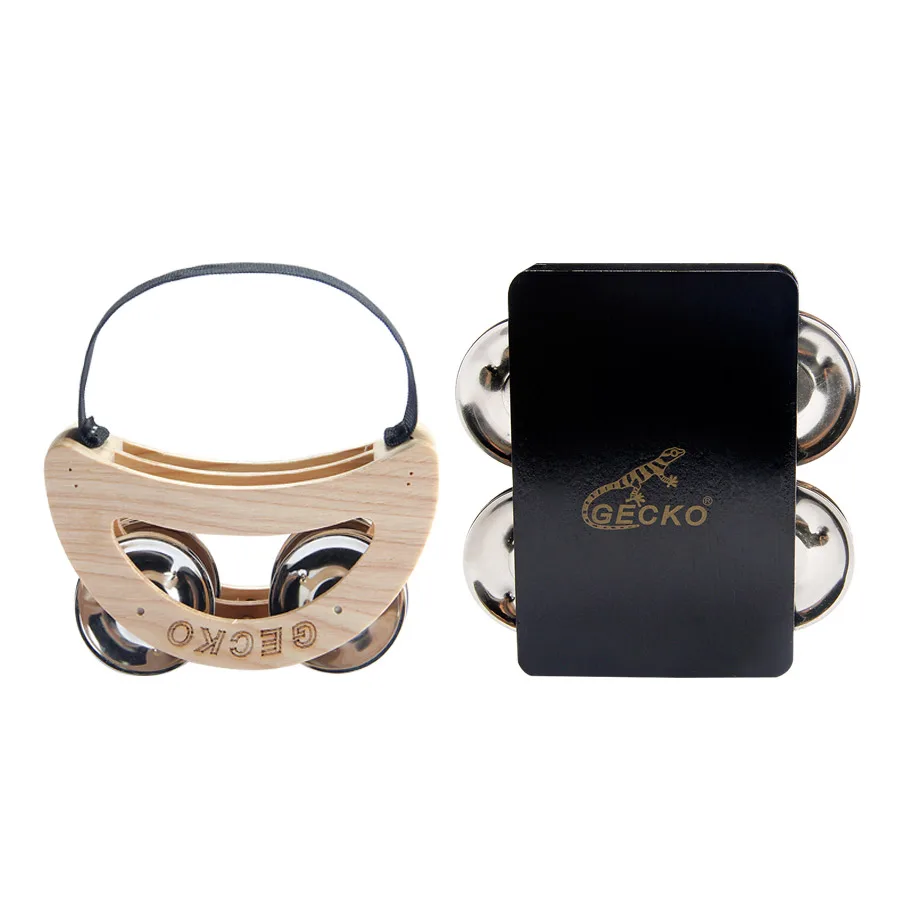 Drum Companions GECKO Cajon accessories 1set Gecko GK Series Tambourine Percussion Instruments