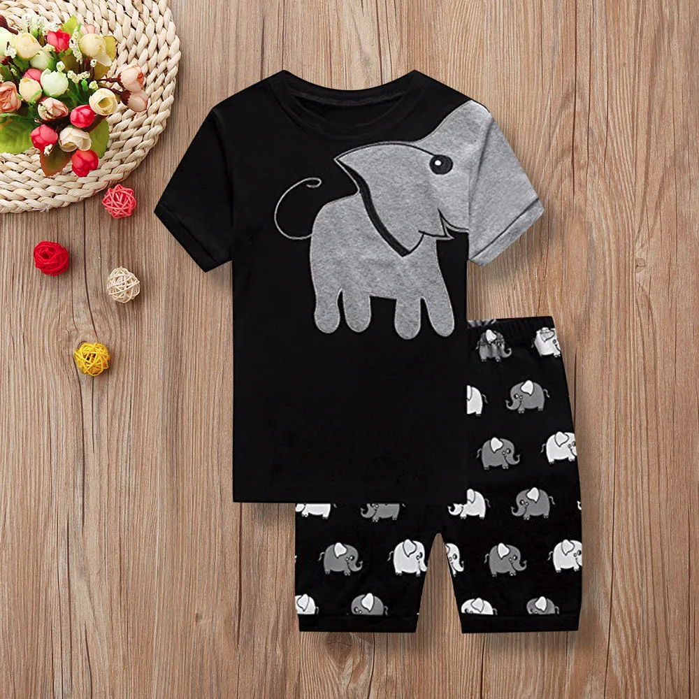 Buy Baby Girl Clothes Boy Clother Elephant Print Cute