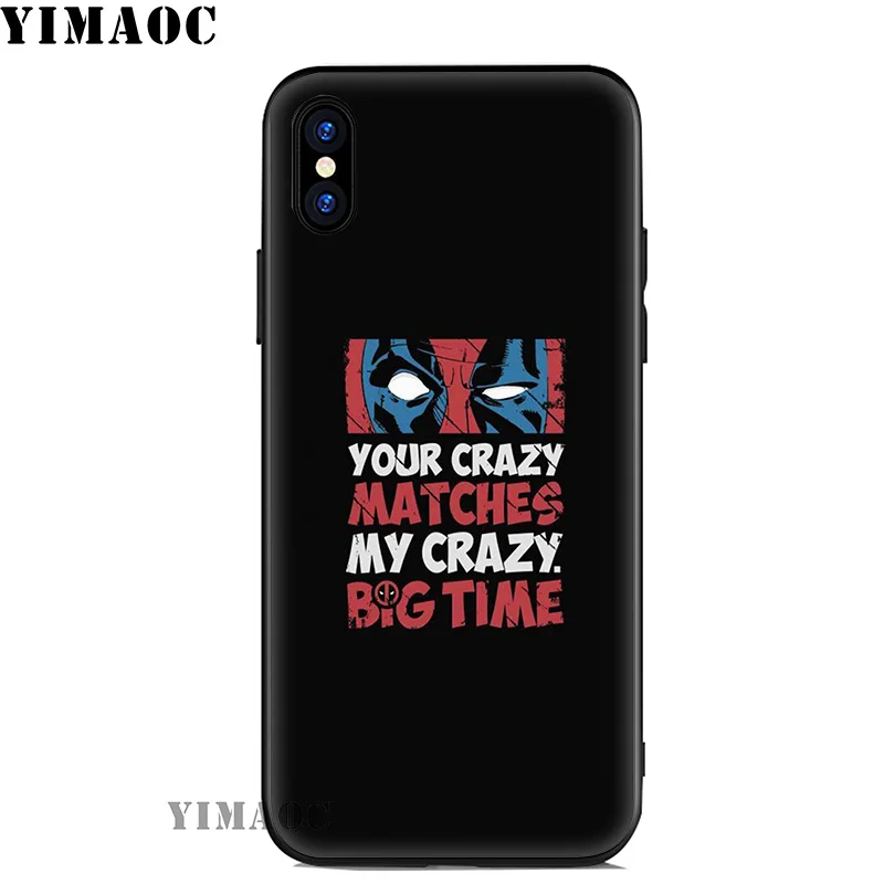 Мягкий силиконовый чехол YIMAOC Deadpool Dead pool для iPhone 11 Pro Xr Xs Max X или 10 8 7 6 6S Plus 5 5S SE - Цвет: 9