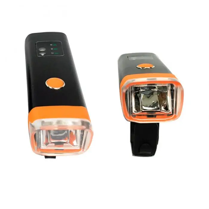 Discount 350LM Rechargeable USB LED Bicycle Bike Flashlight Lamp MTB Front Cycling Light &T8 7