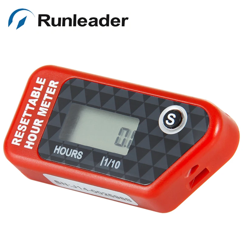 Go Kart Hour Meter Digital Waterproof LCD Displayin Instruments from