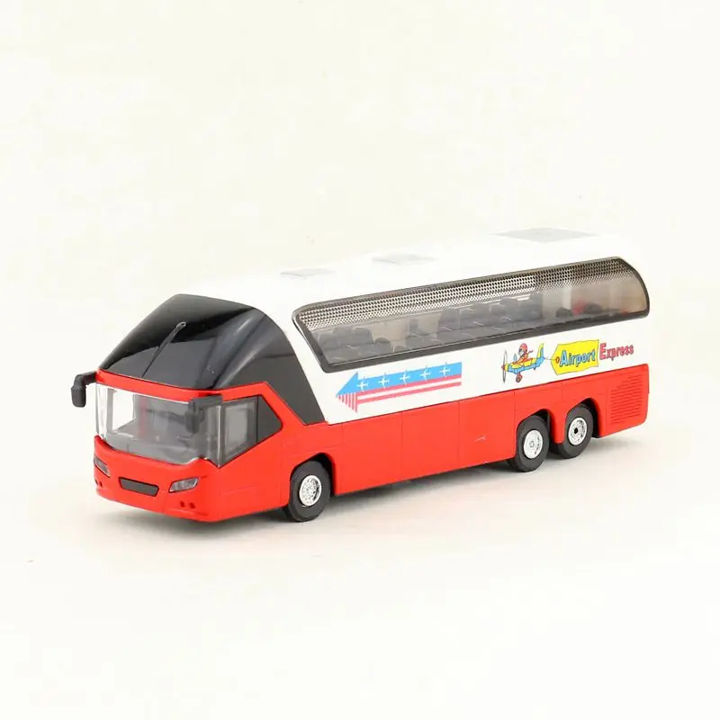Новый Diecast металлические Нью Йорк двухэтажный игрушка автобус/с светильник и