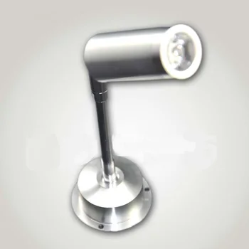 

LED aluminum small table lamp cabinet jewelry cabinet lamp with the small lamp down light 360 degrees to lamp